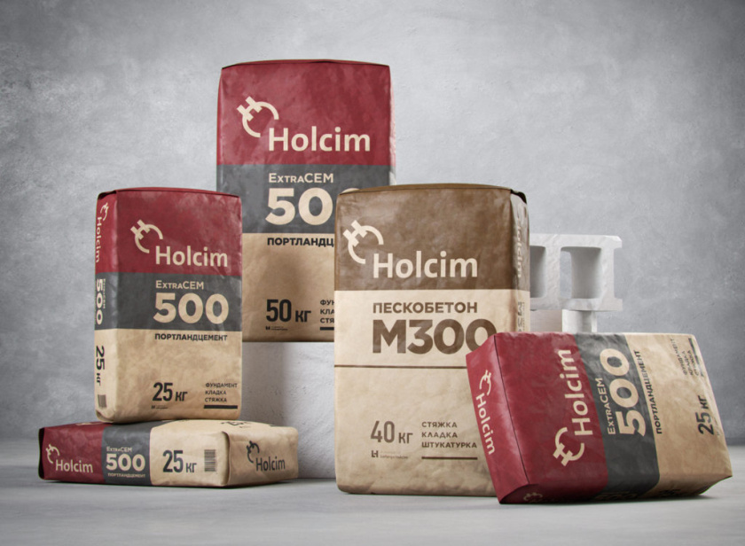 Holcim建筑混合水泥材料包裝設(shè)計 Holcim建筑混合水泥材料包裝設(shè)計