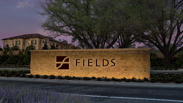 Fields菲爾茲莊園社區(qū)住宅地產(chǎn)logo設(shè)計,彎曲“F”表示河流和干道的交叉 Fields菲爾茲莊園社區(qū)住宅地產(chǎn)logo設(shè)計,彎曲“F”表示河流和干道的交叉