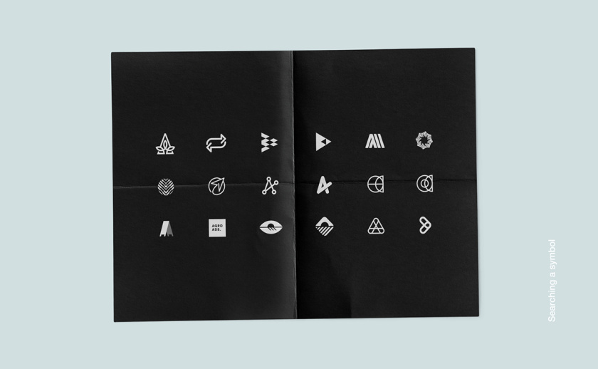 Agroads 農(nóng)業(yè)電子商務(wù)品牌logo設(shè)計(jì)，字母a+g，綠色線條logo