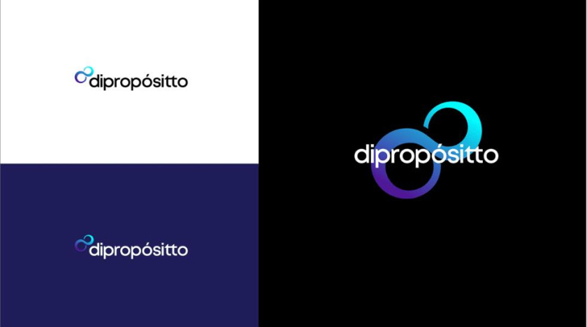 dipropósito 健身會(huì)所品牌視覺形象設(shè)計(jì)vi設(shè)計(jì)，活力動(dòng)感的漸變色風(fēng)格