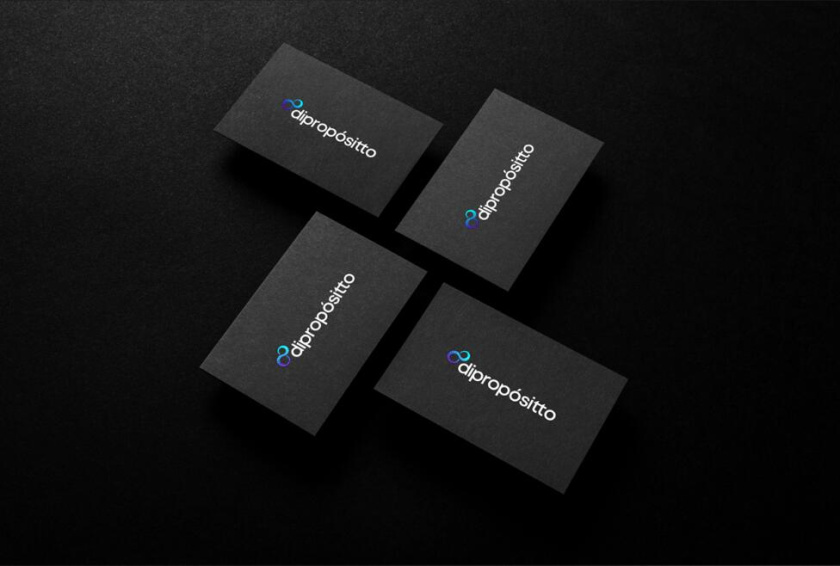 dipropósito 健身會(huì)所品牌視覺形象設(shè)計(jì)vi設(shè)計(jì)，活力動(dòng)感的漸變色風(fēng)格