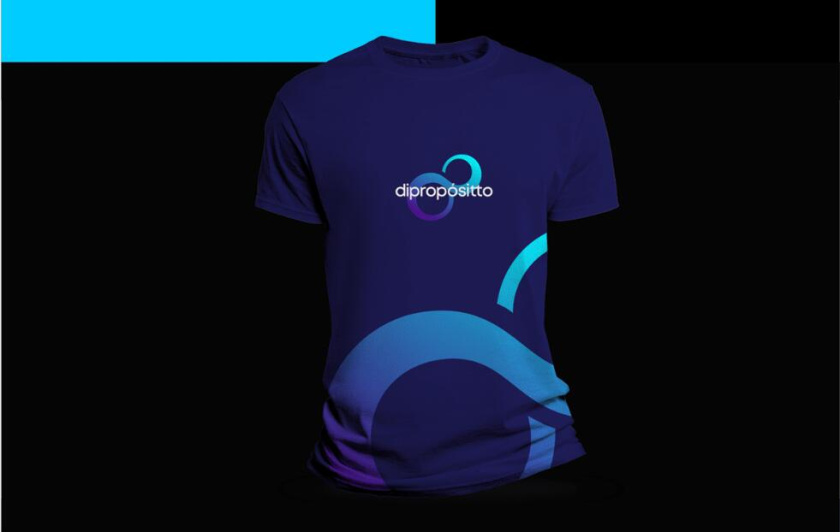 dipropósito 健身會(huì)所品牌視覺形象設(shè)計(jì)vi設(shè)計(jì)，活力動(dòng)感的漸變色風(fēng)格