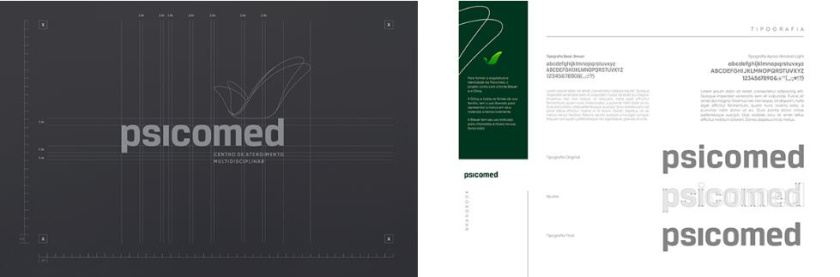 Psicomed 醫(yī)院品牌形象設(shè)計(jì)logo設(shè)計(jì)vi設(shè)計(jì)，高端與富有生命力