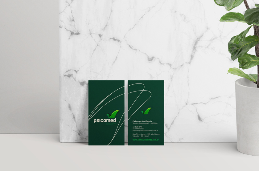 Psicomed 醫(yī)院品牌形象設(shè)計(jì)logo設(shè)計(jì)vi設(shè)計(jì)，高端與富有生命力