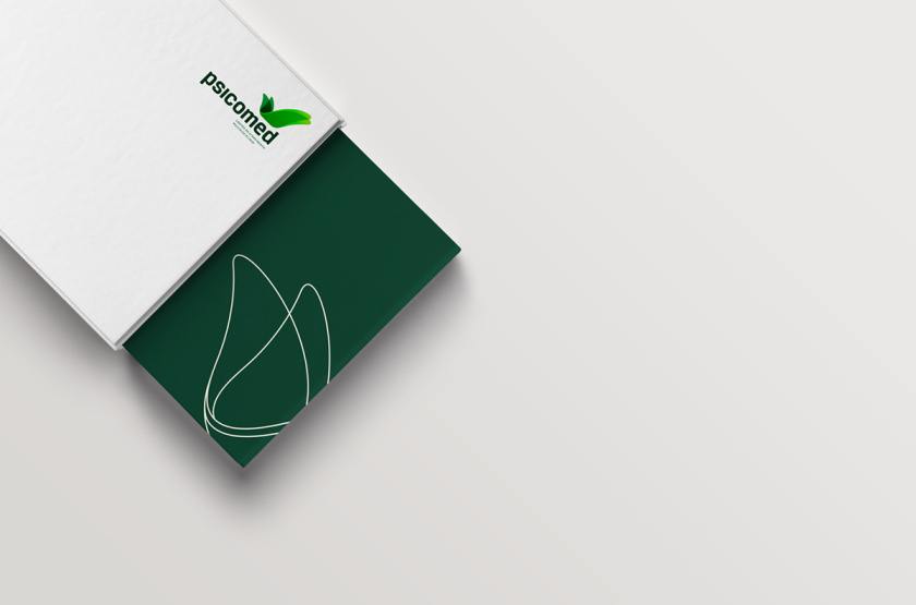 Psicomed 醫(yī)院品牌形象設(shè)計(jì)logo設(shè)計(jì)vi設(shè)計(jì)，高端與富有生命力