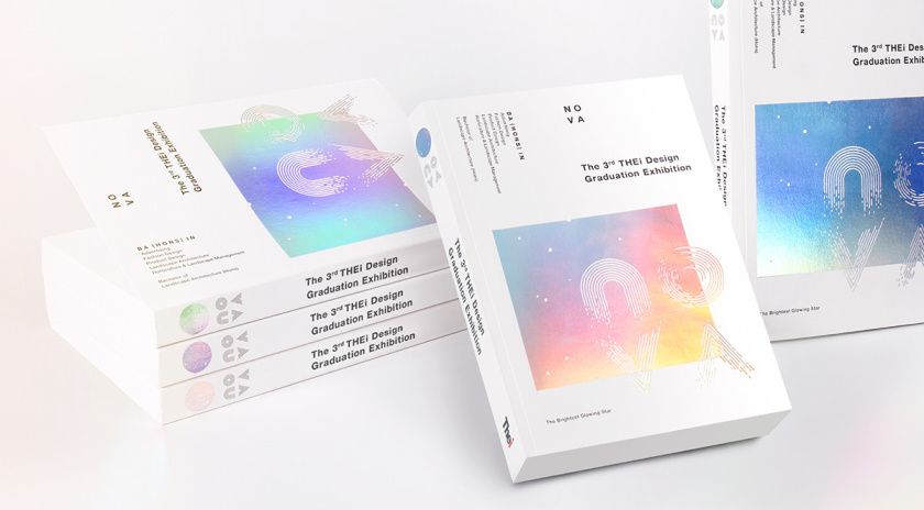 NOVA諾瓦-泰伊設(shè)計畢業(yè)展項目畫冊設(shè)計,全息箔漸變色印刷效果 NOVA諾瓦-泰伊設(shè)計畢業(yè)展項目畫冊設(shè)計,全息箔漸變色印刷效果