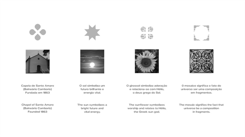Residencial高端住宅地產(chǎn)logo設(shè)計(jì)vi設(shè)計(jì)，教堂+太陽(yáng)+想日款+馬賽克元素