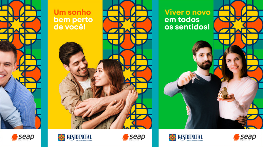 Residencial高端住宅地產(chǎn)logo設(shè)計(jì)vi設(shè)計(jì)，教堂+太陽(yáng)+想日款+馬賽克元素