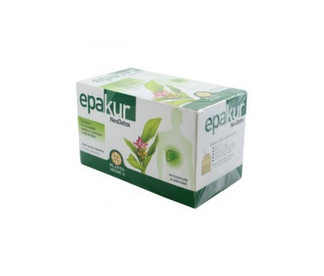 Epakur 肝功能清潔糖漿藥品包裝設計，手繪水彩草本植物插畫與人體風格