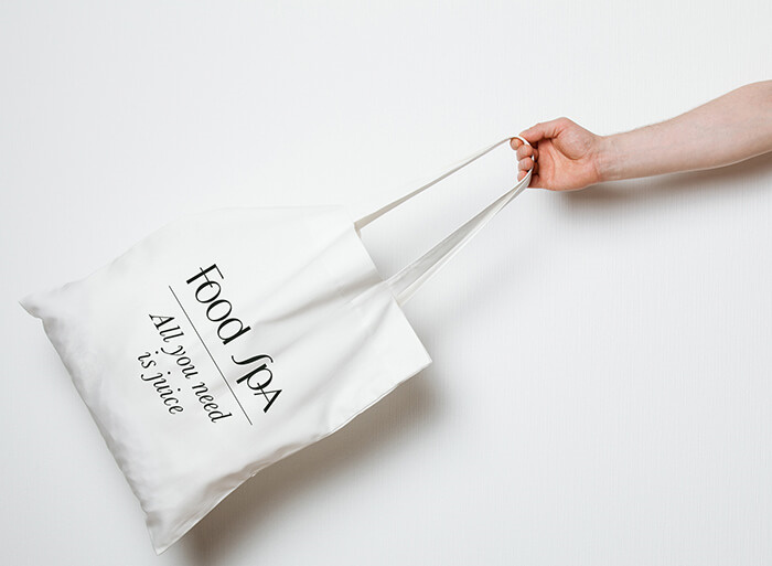 FoodSpa健康排毒果汁食品包裝設(shè)計(jì)，自然水彩配色方案