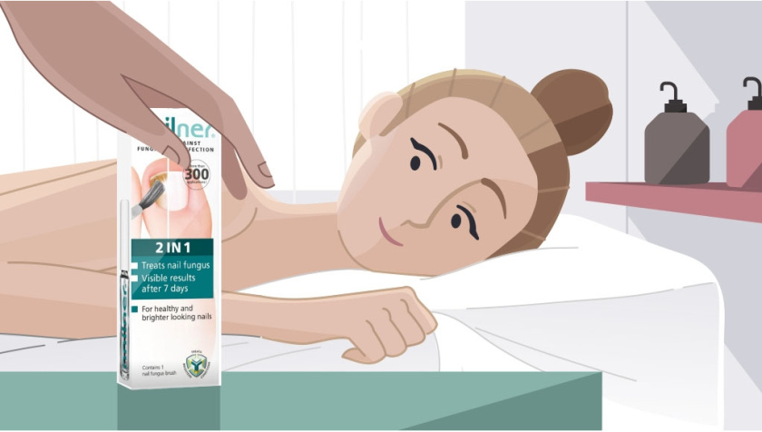Nailner美甲修復(fù)劑真菌指甲治療藥品TVC二維動(dòng)畫(huà)廣告策劃“7天見(jiàn)效”