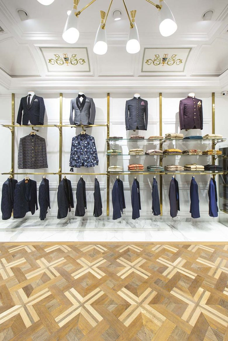 The Good Suit Co 男士服飾店鋪空間設(shè)計(jì),奢華與溫馨的新藍(lán)色古典主義