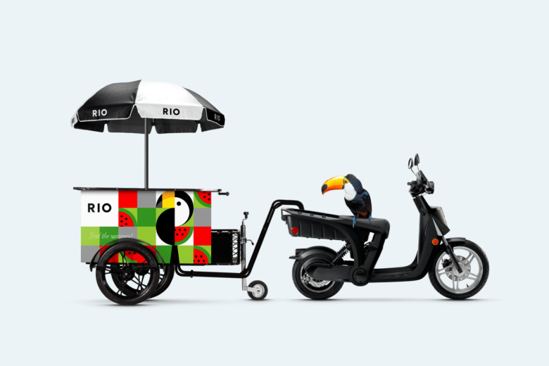 RIO冰淇淋棒冰冷飲包裝設(shè)計(jì)“巨嘴鳥(niǎo)插畫(huà)設(shè)計(jì)”款