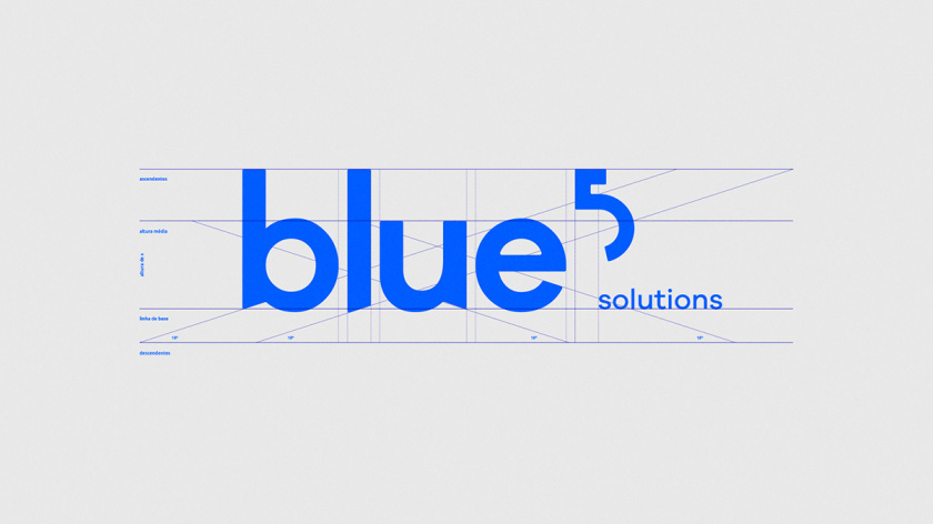 Blue 5 Solutions 科技公司logo設(shè)計(jì) Blue 5 Solutions 科技公司logo設(shè)計(jì)