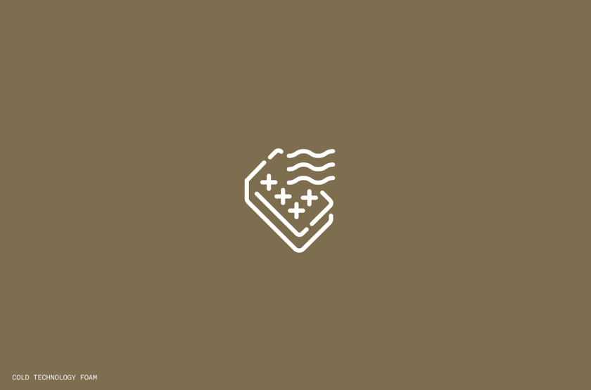 RONDIBLU 床墊睡眠產(chǎn)品品牌形象vi設(shè)計(jì)，交織的紡織與床墊波浪曲線