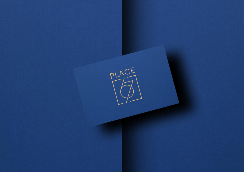 Place 67 共享辦公空間品牌形象vi設計logo設計-名片設計