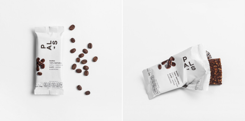 Pal‘s全天然零食能量棒休閑零食包裝設計，富有藝術性的產(chǎn)品組合照片