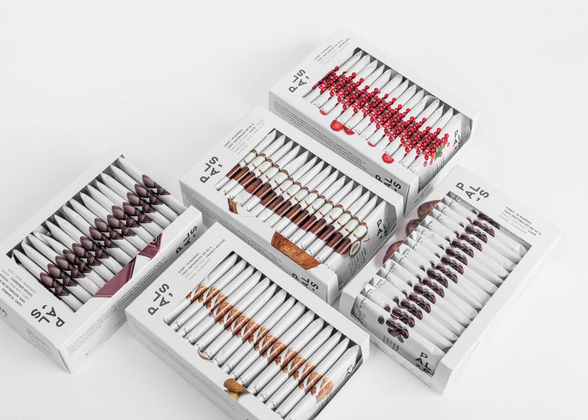 Pal‘s全天然零食能量棒休閑零食包裝設計，富有藝術性的產(chǎn)品組合照片