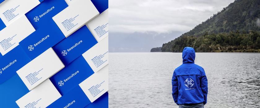 Seaculture 海水養(yǎng)殖海鮮品牌logo與vi識(shí)別設(shè)計(jì),四個(gè)線條魚組合 Seaculture 海水養(yǎng)殖海鮮品牌logo與vi識(shí)別設(shè)計(jì),四個(gè)線條魚組合