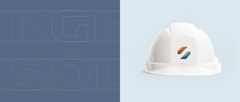 KGHM Salt巖鹽品牌視覺形象logo設(shè)計vi設(shè)計，幾何立體色塊風(fēng)格