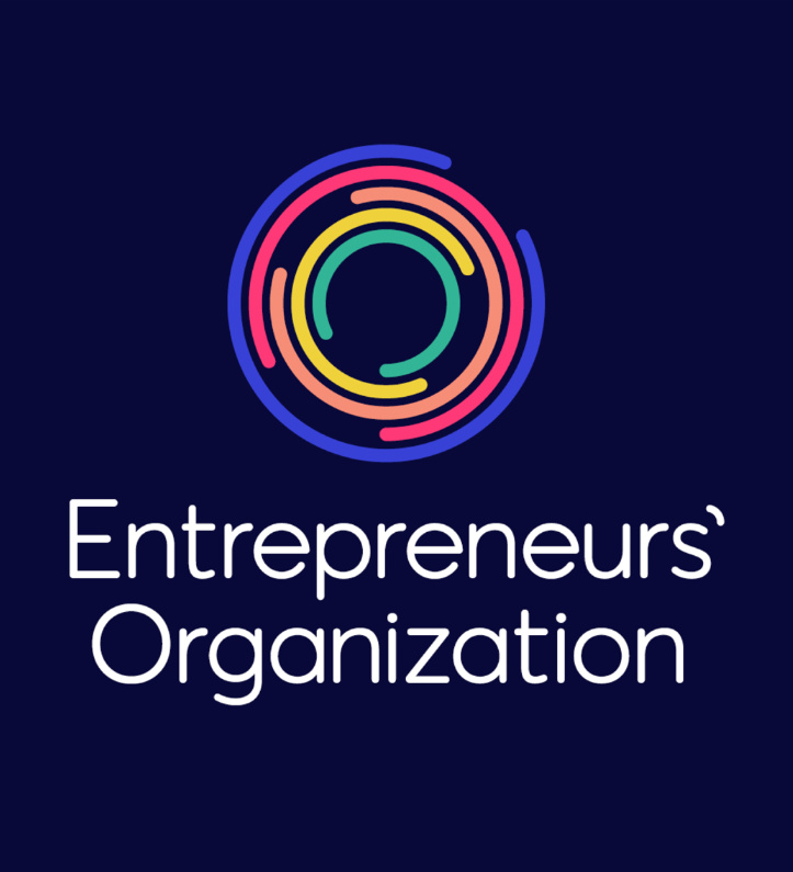 EO企業(yè)家組織協(xié)會(huì)機(jī)構(gòu)logo設(shè)計(jì)與品牌視覺形象vi設(shè)計(jì)，動(dòng)態(tài)風(fēng)格多層圓形線條