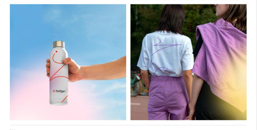 Hotjar 網(wǎng)站熱點(diǎn)工具品牌logo設(shè)計(jì)“抽象熱浪+極簡(jiǎn)插圖品牌應(yīng)用設(shè)計(jì)” Hotjar 網(wǎng)站熱點(diǎn)工具品牌logo設(shè)計(jì)“抽象熱浪+極簡(jiǎn)插圖品牌應(yīng)用設(shè)計(jì)”