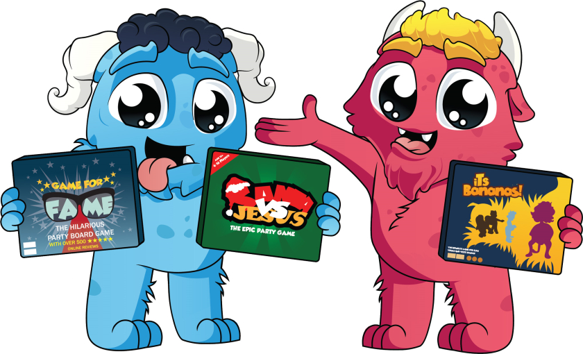 McMiller游戲公司原來的老怪物品牌i形象