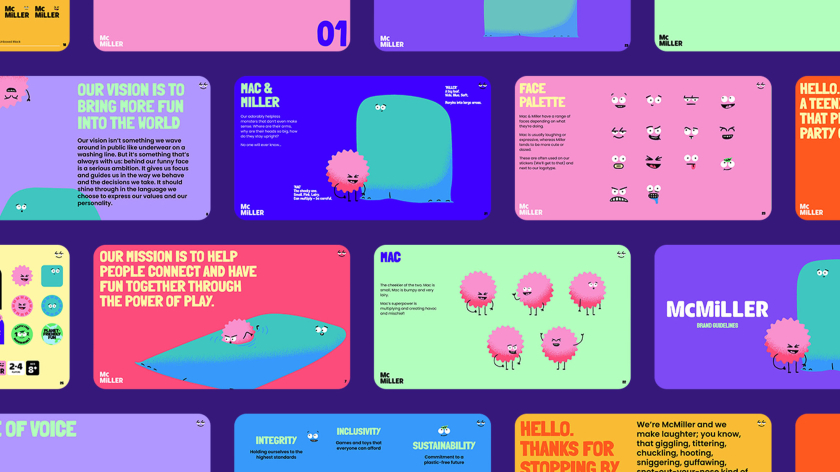 McMiller游戲公司vi設(shè)計手冊指引