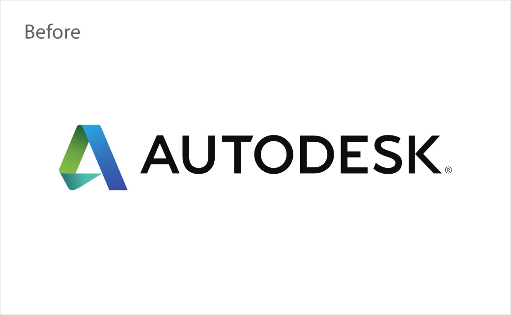 Autodesk軟件公司更新品牌形象設(shè)計標(biāo)志設(shè)計，以用于游戲開發(fā)和電影視覺效果