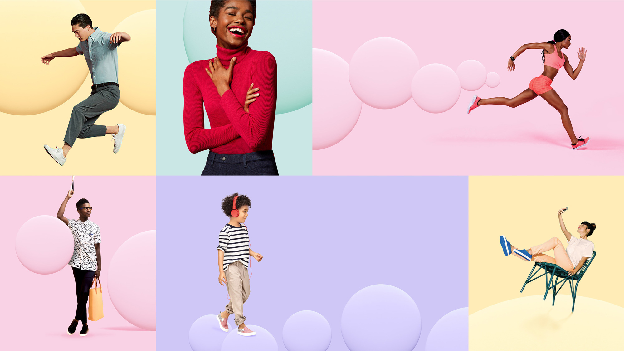 Currys 數(shù)碼電子科技技術(shù)產(chǎn)品和服務(wù)全渠道零售商品牌logo設(shè)計(jì)vi設(shè)計(jì)“3D圓形圖形”-視覺(jué)語(yǔ)言