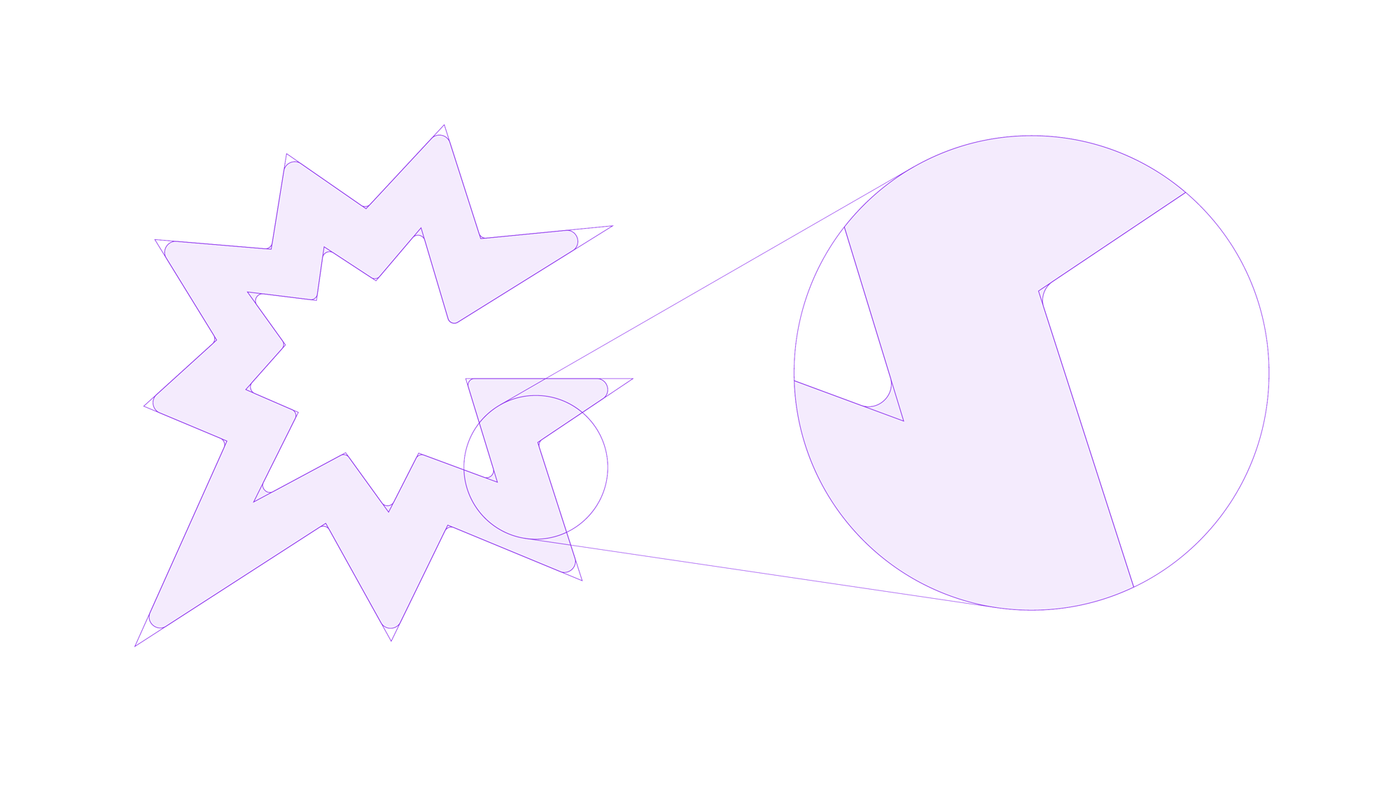 CRM客戶關(guān)系管理平臺GONG品牌logo設(shè)計，慶祝星星元素+對話框+G