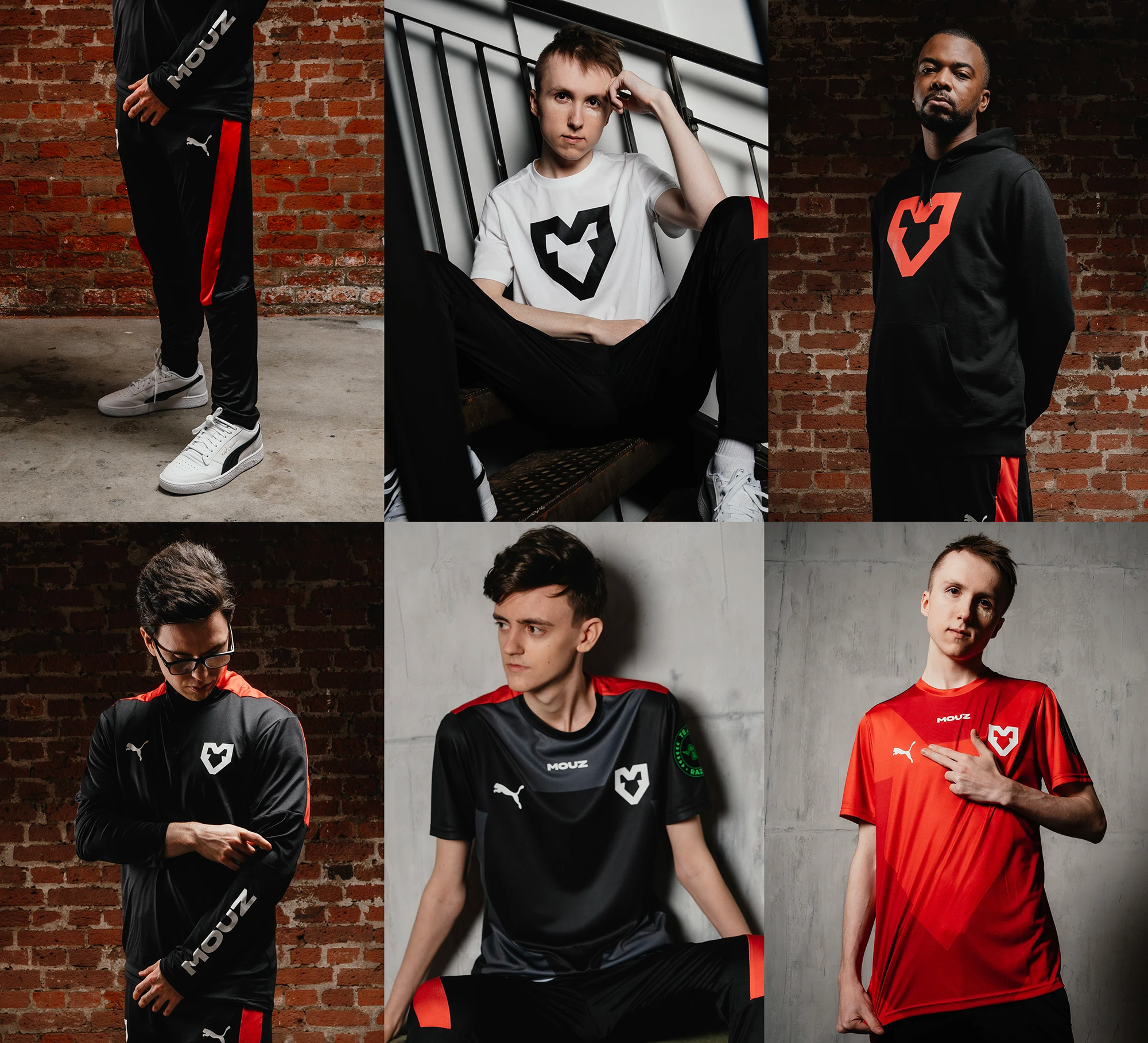 Mouz 專業(yè)電子競技組織新logo設計 “心形+“M”的老鼠外形