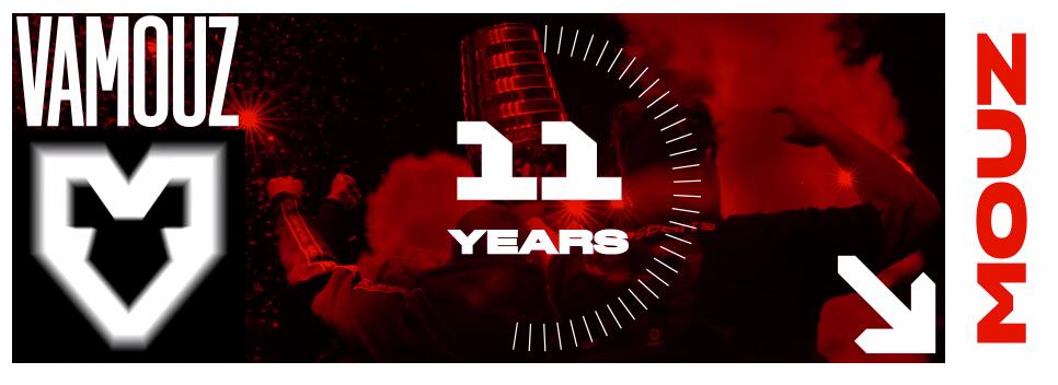 Mouz 專業(yè)電子競技組織新logo設計 “心形+“M”的老鼠外形