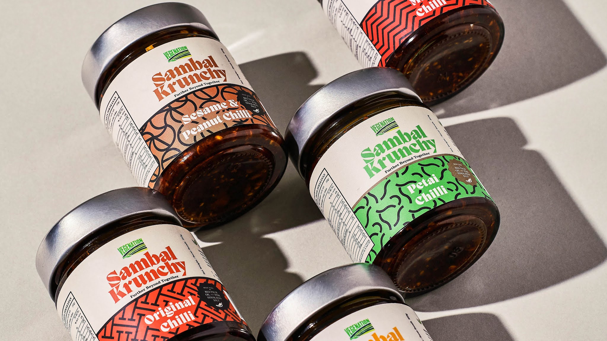 Sambal 瓶裝食品包裝設(shè)計(jì)“馬來西亞傳統(tǒng)蠟染圖案” Sambal 瓶裝食品包裝設(shè)計(jì)“馬來西亞傳統(tǒng)蠟染圖案”