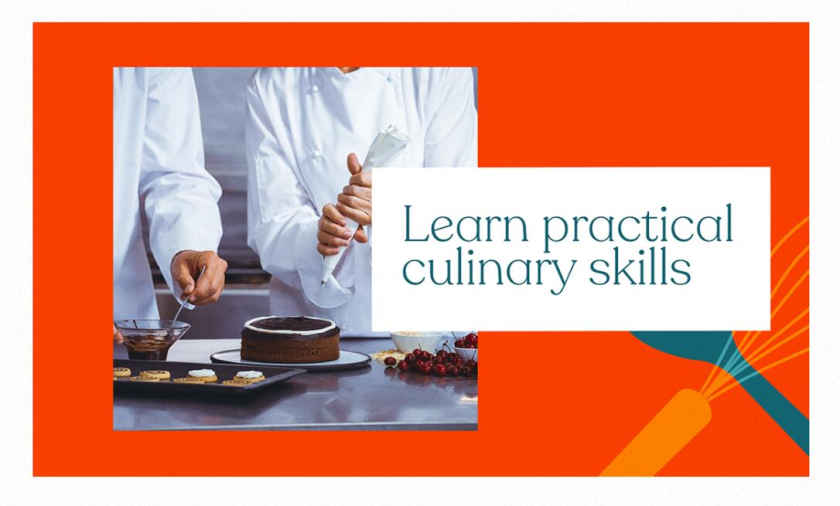 Deglasser 烹飪學(xué)校教育品牌視覺(jué)識(shí)別logo設(shè)計(jì)vi設(shè)計(jì)