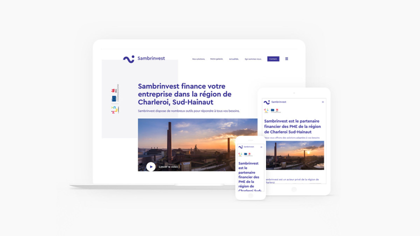 Sambrinvest 金融集團(tuán)公司logo設(shè)計(jì)品牌形象vi設(shè)計(jì)，單色簡約而又藝術(shù)的風(fēng)格