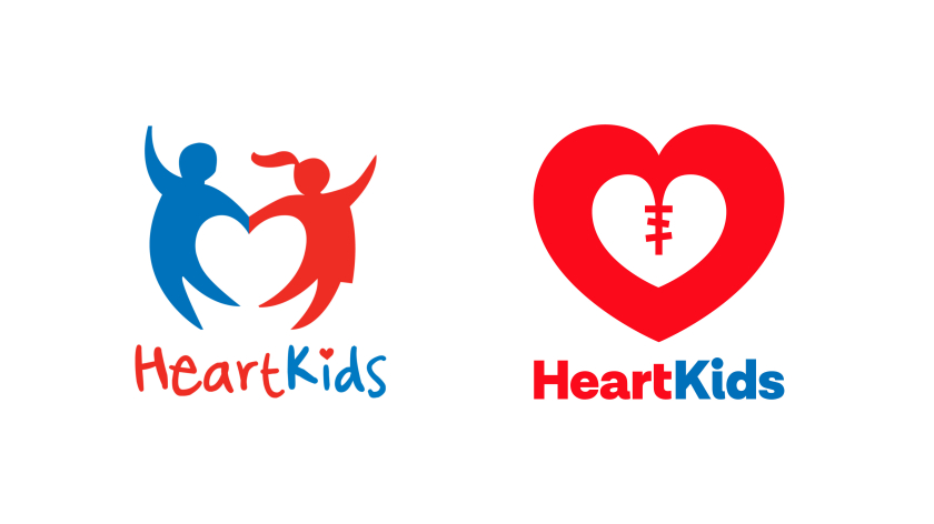 澳大利亞先天性心臟病公益慈善組織HeartKids品牌戰(zhàn)略與logo形象設(shè)計(jì),大心幫助小心