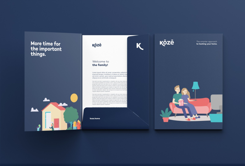 Koze鍋爐品牌設(shè)計升級，K在logo設(shè)計中的運用，及插畫設(shè)計年輕品牌形象