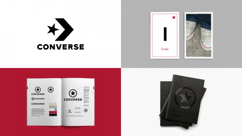 “叛逆者”品牌原型視覺形象設(shè)計：匡威運(yùn)動鞋品牌logo-vi視覺設(shè)計