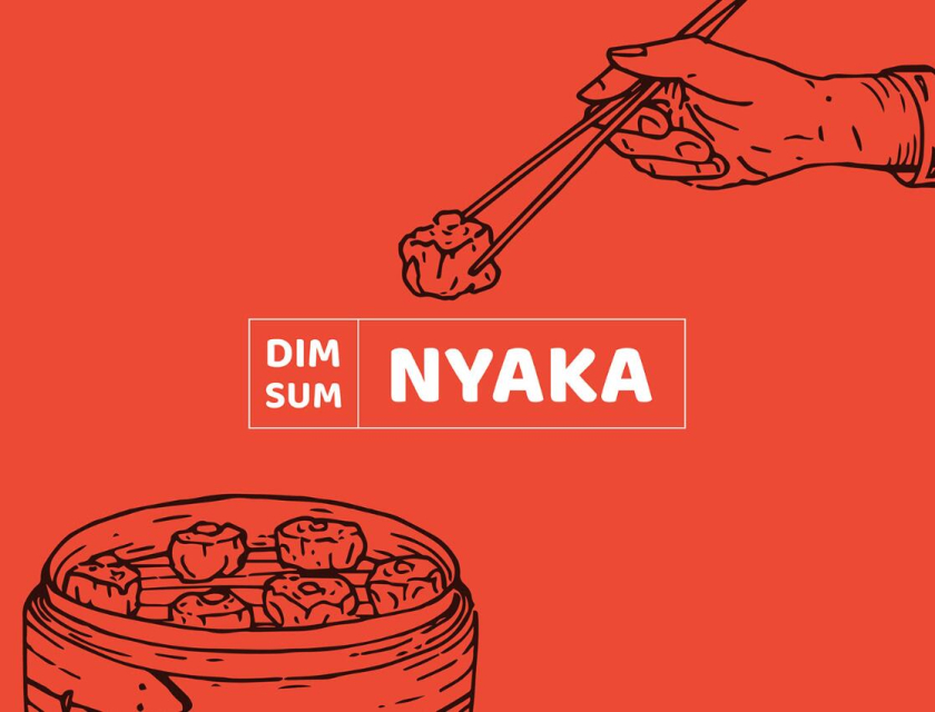 DIMSUMNYAKA 包子餃子點(diǎn)心手繪插圖設(shè)計