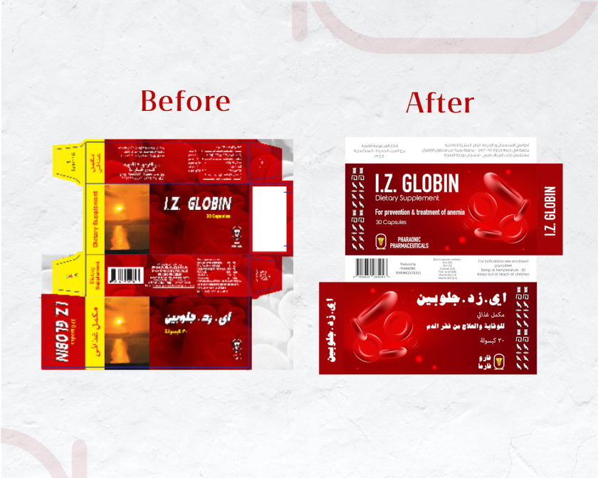 Pharaonia貧血治療藥品包裝設(shè)計(jì) Pharaonia貧血治療藥品包裝設(shè)計(jì)