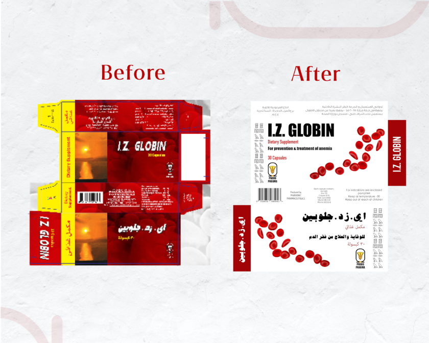 Pharaonia貧血治療藥品包裝設(shè)計(jì) Pharaonia貧血治療藥品包裝設(shè)計(jì)