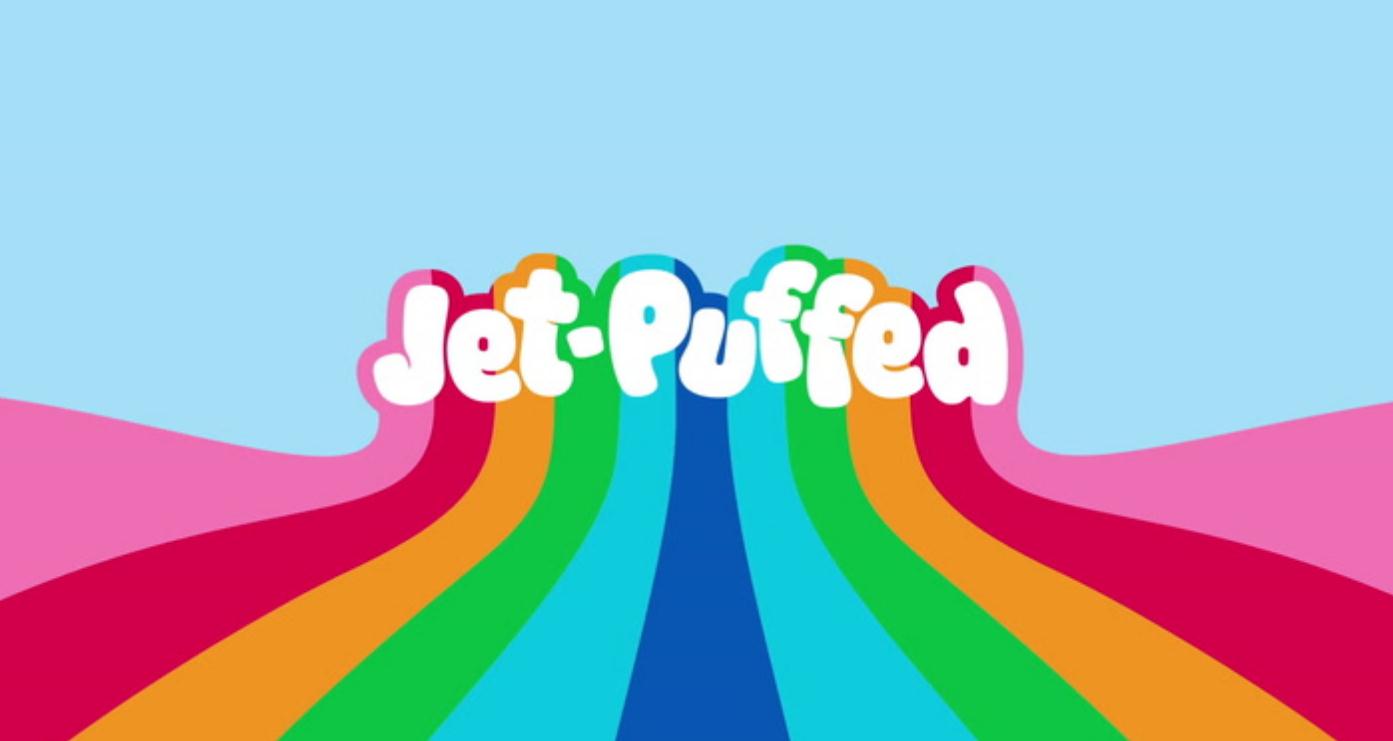 Jet-Puffed棉花糖食品包裝設(shè)計(jì)”噴射的彩虹之路“ Jet-Puffed棉花糖食品包裝設(shè)計(jì)”噴射的彩虹之路“