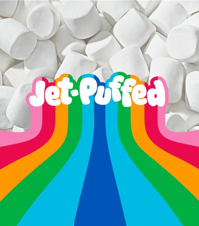 Jet-Puffed棉花糖食品包裝設(shè)計(jì)”噴射的彩虹之路“ Jet-Puffed棉花糖食品包裝設(shè)計(jì)”噴射的彩虹之路“