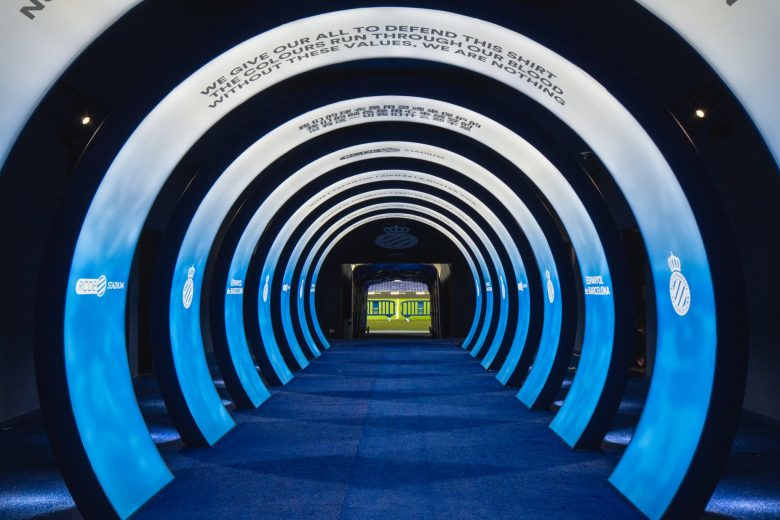 西班牙皇家馬德里球隊(duì)”時(shí)光隧道“球員入場(chǎng)通道設(shè)計(jì)