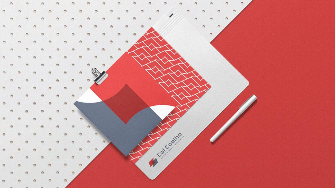 Cal Coelho 架構(gòu)師個(gè)人品牌logo設(shè)計(jì)vi設(shè)計(jì)，C+C突顯合作的設(shè)計(jì)理念