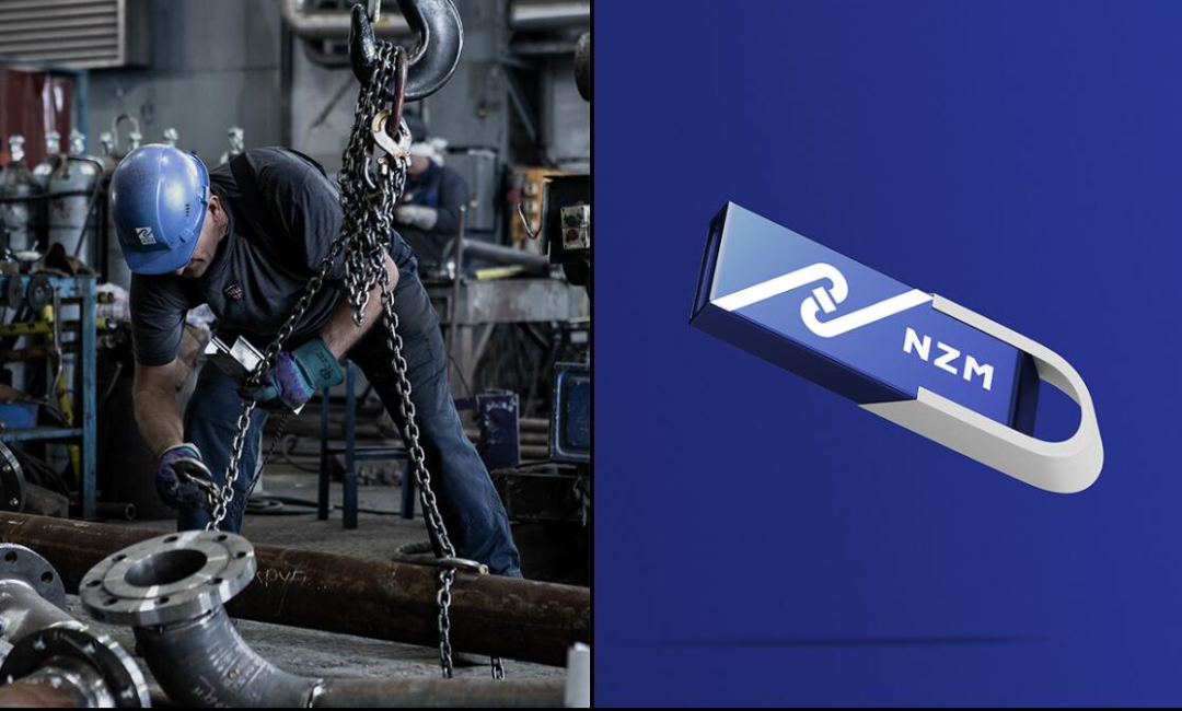 NZM 建筑公司企業(yè)形象視覺(jué)識(shí)別設(shè)計(jì)-超酷的工業(yè)風(fēng)格logo設(shè)計(jì)vi設(shè)計(jì)