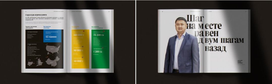 Zerno 農(nóng)業(yè)公司自傳書籍編輯畫冊(cè)設(shè)計(jì)