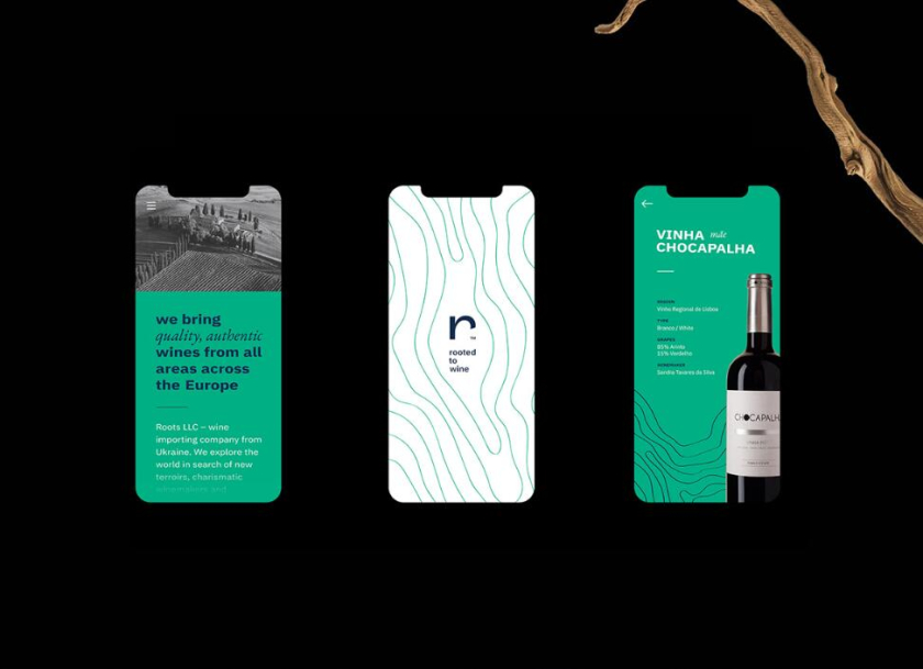 Roots 烏克蘭進(jìn)口葡萄酒公司vi設(shè)計,梯田線條元素 Roots 烏克蘭進(jìn)口葡萄酒公司vi設(shè)計,梯田線條元素