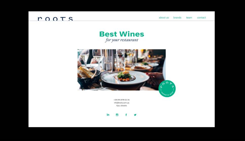 Roots 烏克蘭進(jìn)口葡萄酒公司vi設(shè)計,梯田線條元素 Roots 烏克蘭進(jìn)口葡萄酒公司vi設(shè)計,梯田線條元素